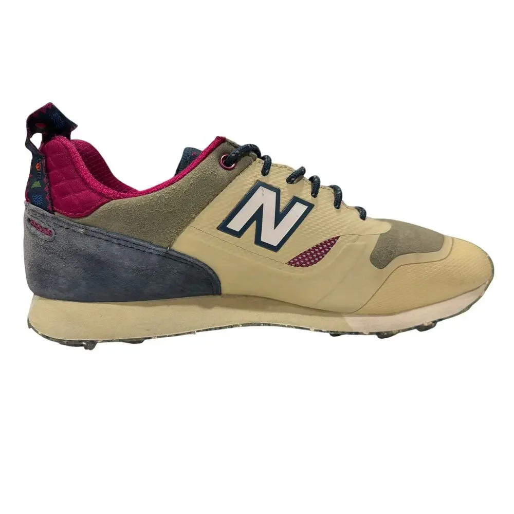 New Balance Men's 11 Trailbuster Sneaker Sandy Navy TBTFHTP FantomFit